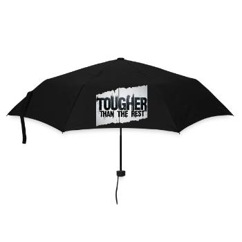 stärker als die anderen - Regenschirm (klein) - Schwarz - Vorne