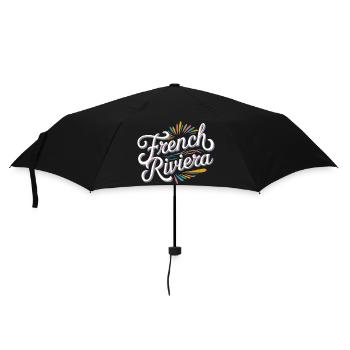 French Riviera - Parapluie standard - noir - Devant