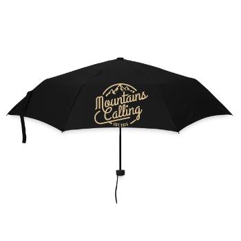 L’appel de la montagne - Parapluie standard - noir - Devant