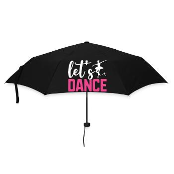 Let's Dance For Dancing Dancer Choreography - Umbrella (small) - black - Front