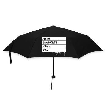 Zimmerer - Regenschirm (klein) - Schwarz - Vorne