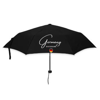 Allemagne, design minimaliste élégant - Parapluie standard - noir - Devant