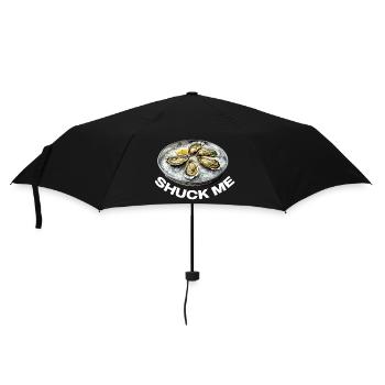 Oysters with lemon topping - Umbrella (small) - black - Front