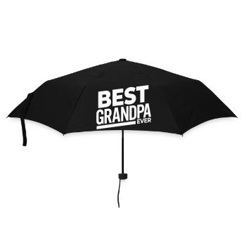 Best Grandpa Ever - Bester Opa - Umbrella (small) - black - Front
