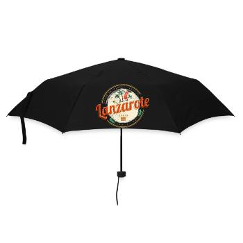 Lanzarote, Îles Canaries Espagne Souvenir Vintage - Parapluie standard - noir - Devant