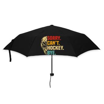 HOCKEY - Regenschirm (klein) - Schwarz - Vorne
