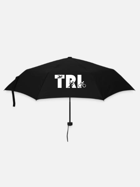 triathlon - Parapluie standard - noir
