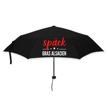 späck gras alsacien - Parapluie standard - noir - Devant