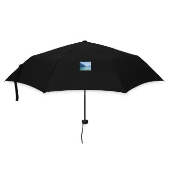The Moment - Regenschirm (klein) - Schwarz - Vorne