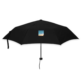 Happy Holidays! - Regenschirm (klein) - Schwarz - Vorne