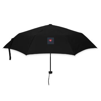 Muttertags Geschenk - Regenschirm (klein) - Schwarz - Vorne