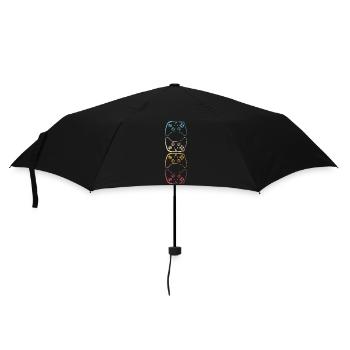 Gamer Controller Gaming retro video games Game 4 - Umbrella (small) - black - Front