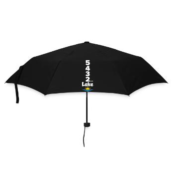 See-wochenende Countdown Zu See-tagen - Regenschirm (klein) - Schwarz - Vorne