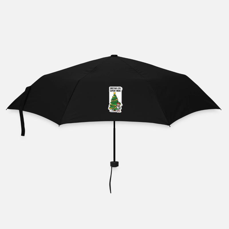 Mode Expert niveau de Noël - Parapluie standard - noir