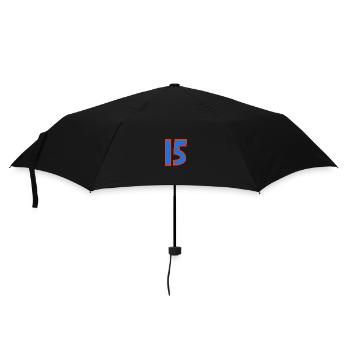 15. 15 YEARS. 15th ANNIVERSARY. 15 YEAR ANNIVERSARY. - Umbrella (small) - black - Front