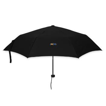 Spanien und Europa EU Europäische Union Fahne - Regenschirm (klein) - Schwarz - Vorne