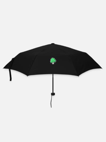 A tree can also be cute - Umbrella (small) - black