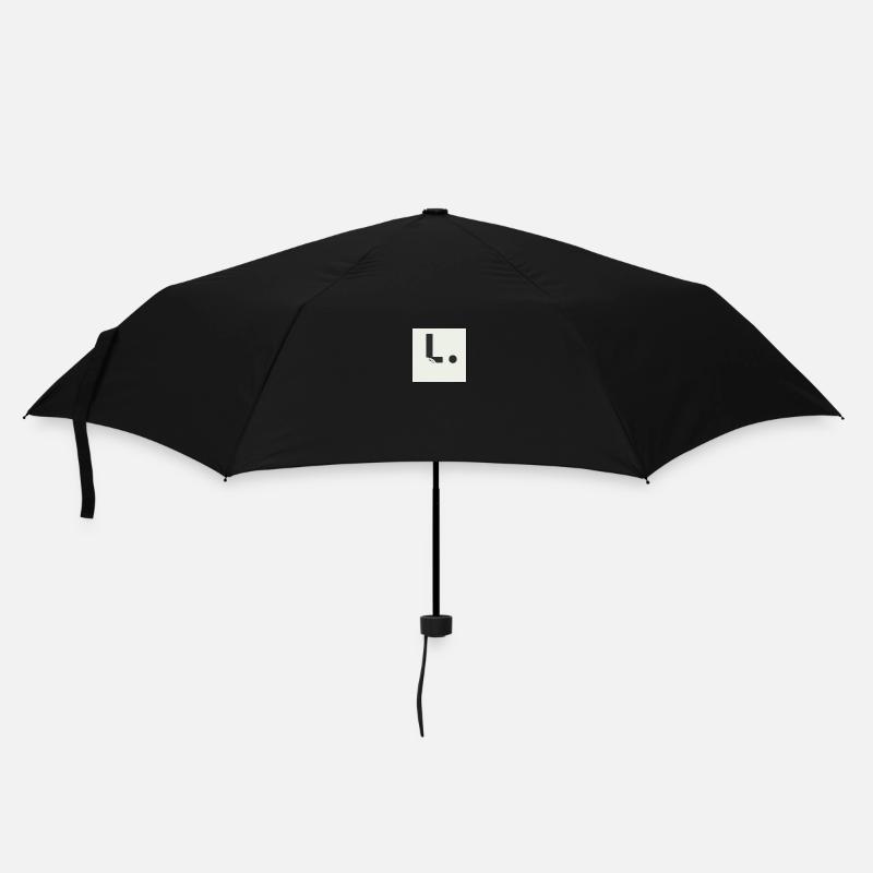 Persönliche Namen - Regenschirm (klein) - Schwarz