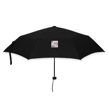 Paar - Regenschirm (klein) - Schwarz - Vorne