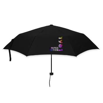 44. Geburtstag Original Jahrgang 1981 - Regenschirm (klein) - Schwarz - Vorne