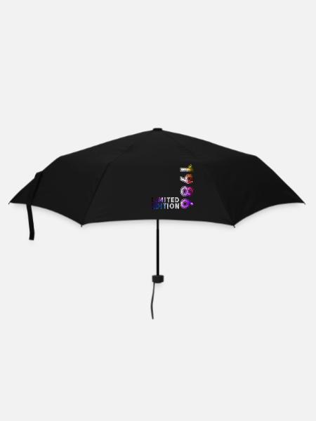 40. Geburtstag Legende Jahrgang 1986 - Regenschirm (klein) - Schwarz