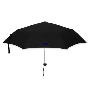 MERCI. THANKS. THANK YOU. ANNIVERSAIRE. NAISSANCE. - Parapluie standard - noir - Devant