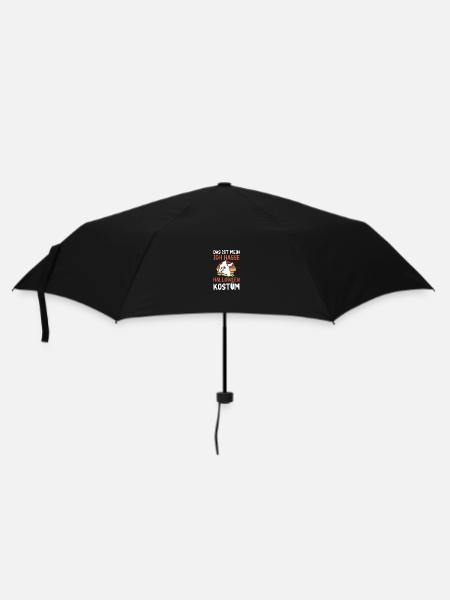 Geist Ich Hasse Halloween Kostüm - Regenschirm (klein) - Schwarz