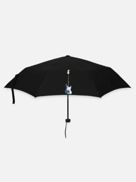 Blue Bass guitar - Umbrella (small) - black