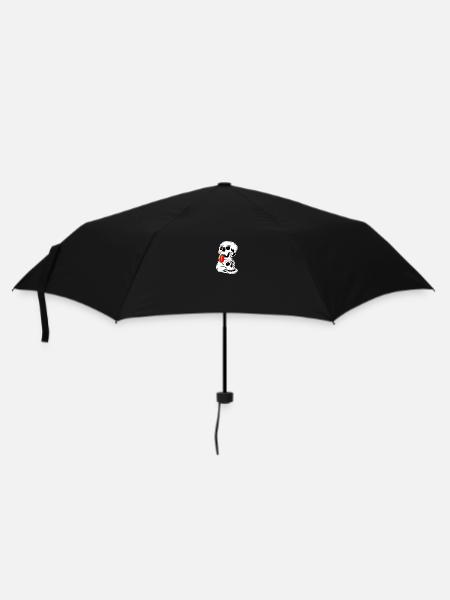 TOMZOFF Bäääh! - Regenschirm (klein) - Schwarz