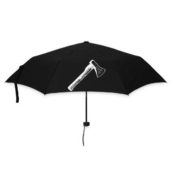 hache - Parapluie standard - noir - Devant