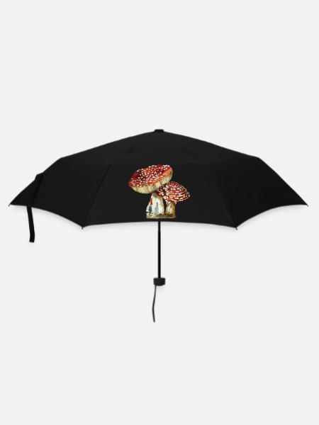 gnome - Umbrella (small) - black
