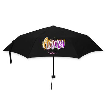 Anna - Parapluie standard - noir - Devant