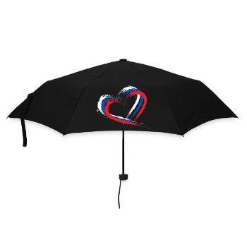 Slovaquie - Parapluie standard - noir - Devant