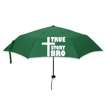 True story bro - Umbrella (small) - bottlegreen - Front