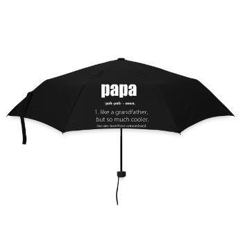 Funny Definition Of A Papa - Umbrella (small) - black - Front