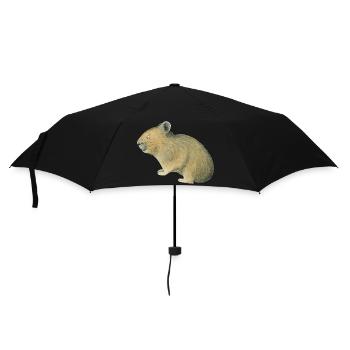 Pika - Parapluie standard - noir - Devant
