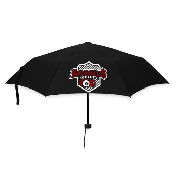 Logo Big Ball'$ Society Accessoires rouges - Parapluie standard - noir - Devant