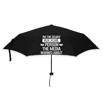 Asexuel Heart Ace Pride Cadeau LGBT Asexuel - Parapluie standard - noir - Devant
