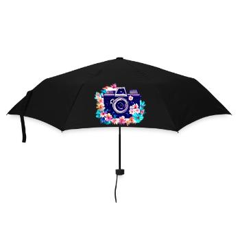 Photographer Camera Funny Photographing Photographer - Umbrella (small) - black - Front