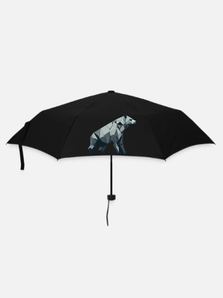 Ours abstrait - Parapluie standard - noir