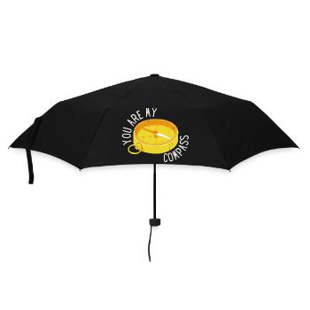 Liebhaber, Liebeserklärung - Regenschirm (klein) - Schwarz - Vorne