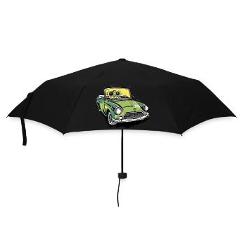 Lise en cabriolet - Parapluie standard - noir - Devant