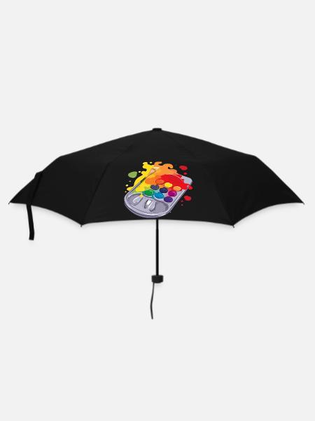 Farbpalette Nr. 2 - Regenschirm (klein) - Schwarz