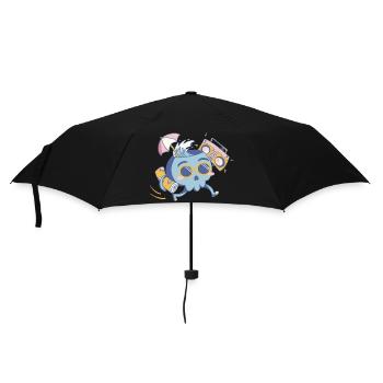 Sommer - Regenschirm (klein) - Schwarz - Vorne