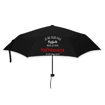 Pas parfaite mais martiniquaise - Parapluie standard - noir - Devant