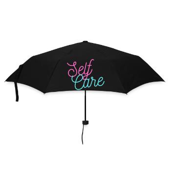 Self Care - Umbrella (small) - black - Front