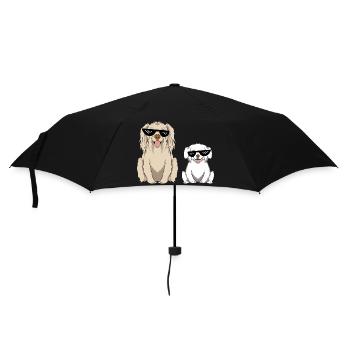 Cool Dog Sunglasses Goggles Dog Holder Dog - Umbrella (small) - black - Front