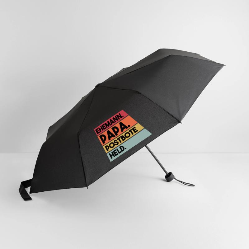 Ehemann Papa Beruf Postbote Held Regenschirm (klein)
