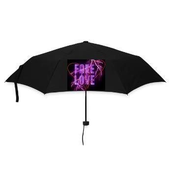 Fake Love - Umbrella (small) - black - Front
