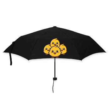 chick - Umbrella (small) - black - Front
